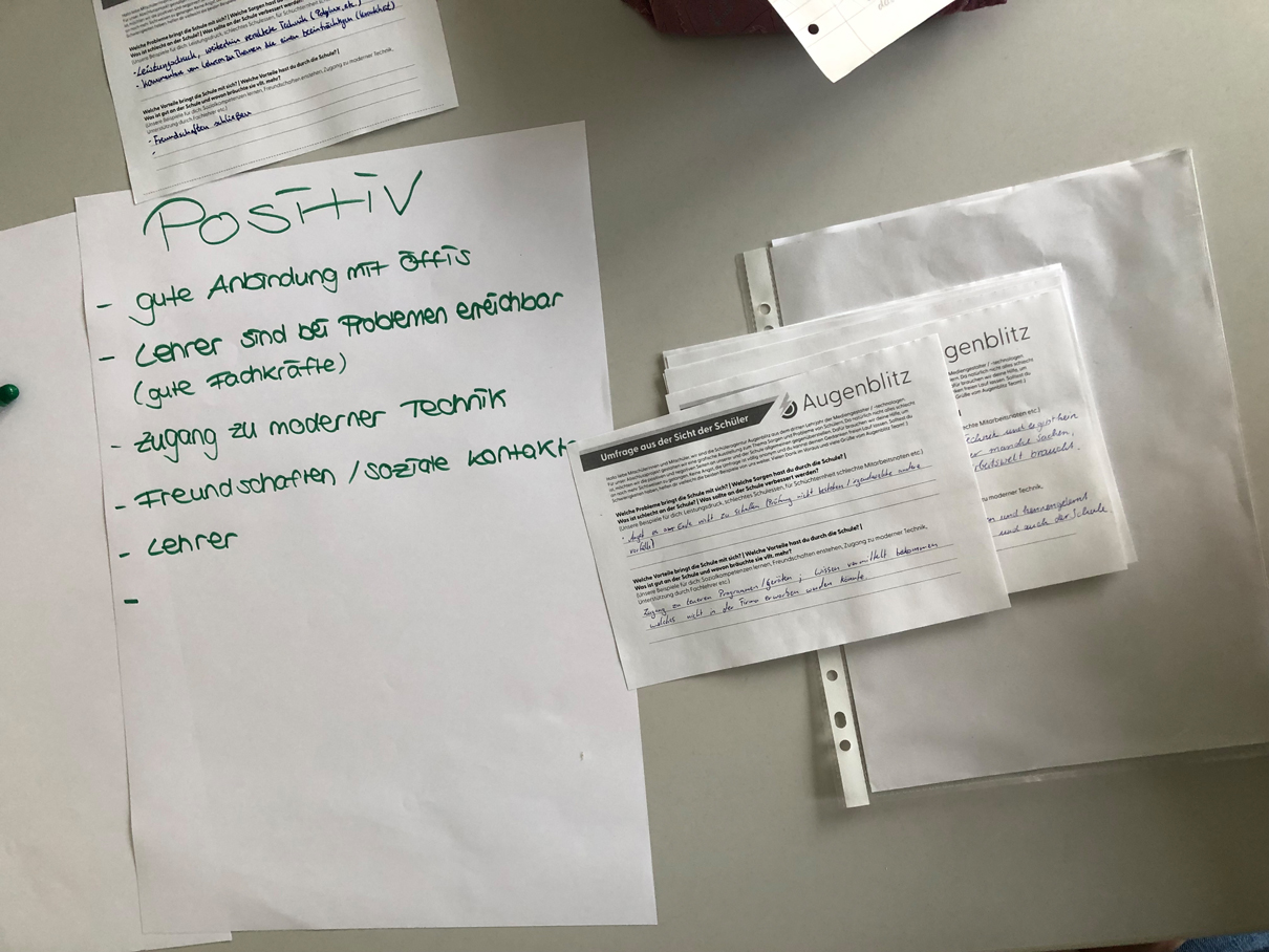 Stichpunktartige Sammlung der Themen